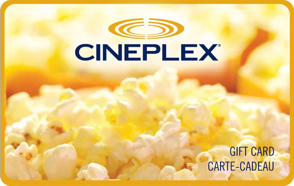 Cineplex Gift Card Deal • Moola Cash Back Rewards App