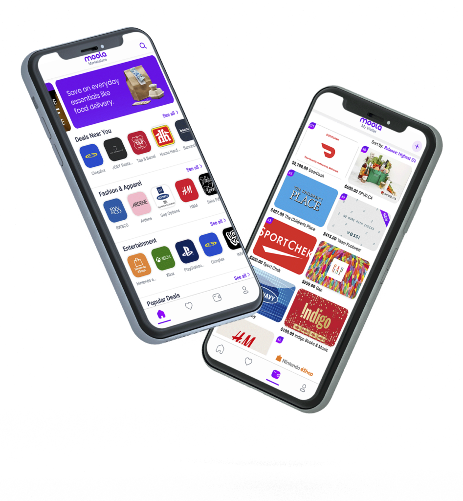 Life Costs Less With Moola - Canada's App For Deal Lovers